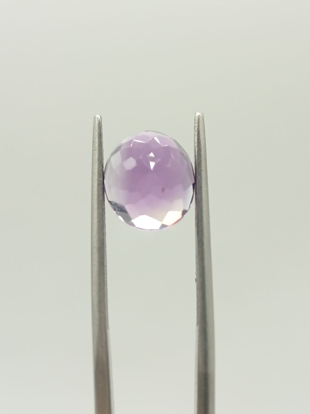 Amatista circular de 3.66ct