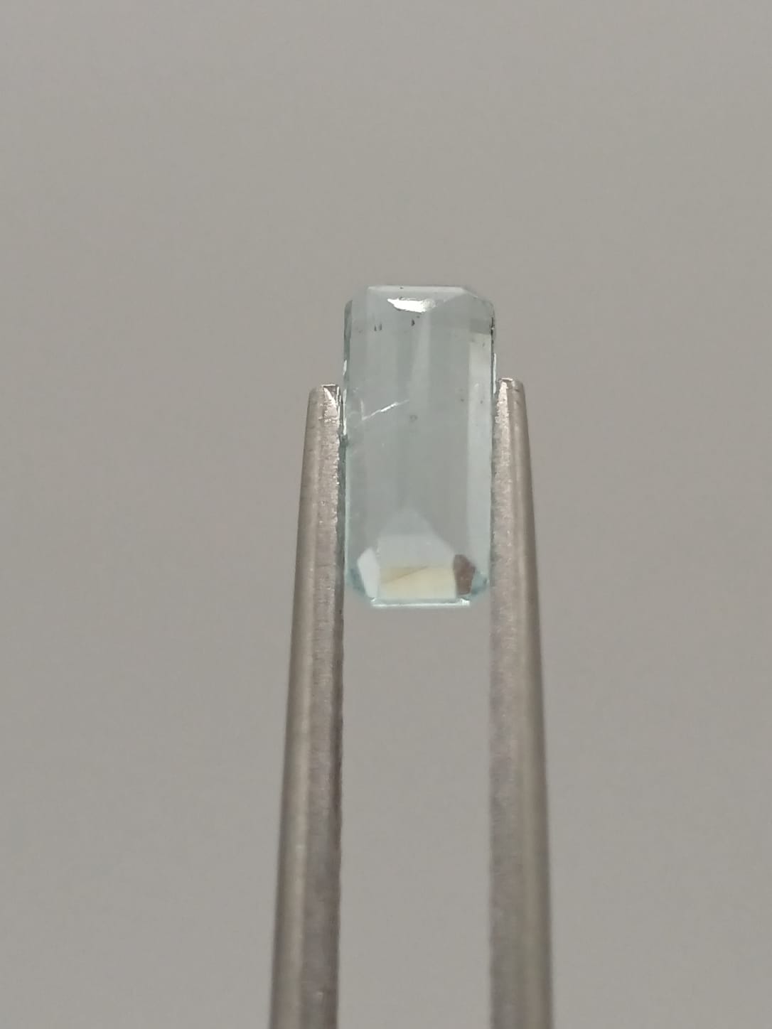 Aguamarina rectangular de 1.08ct