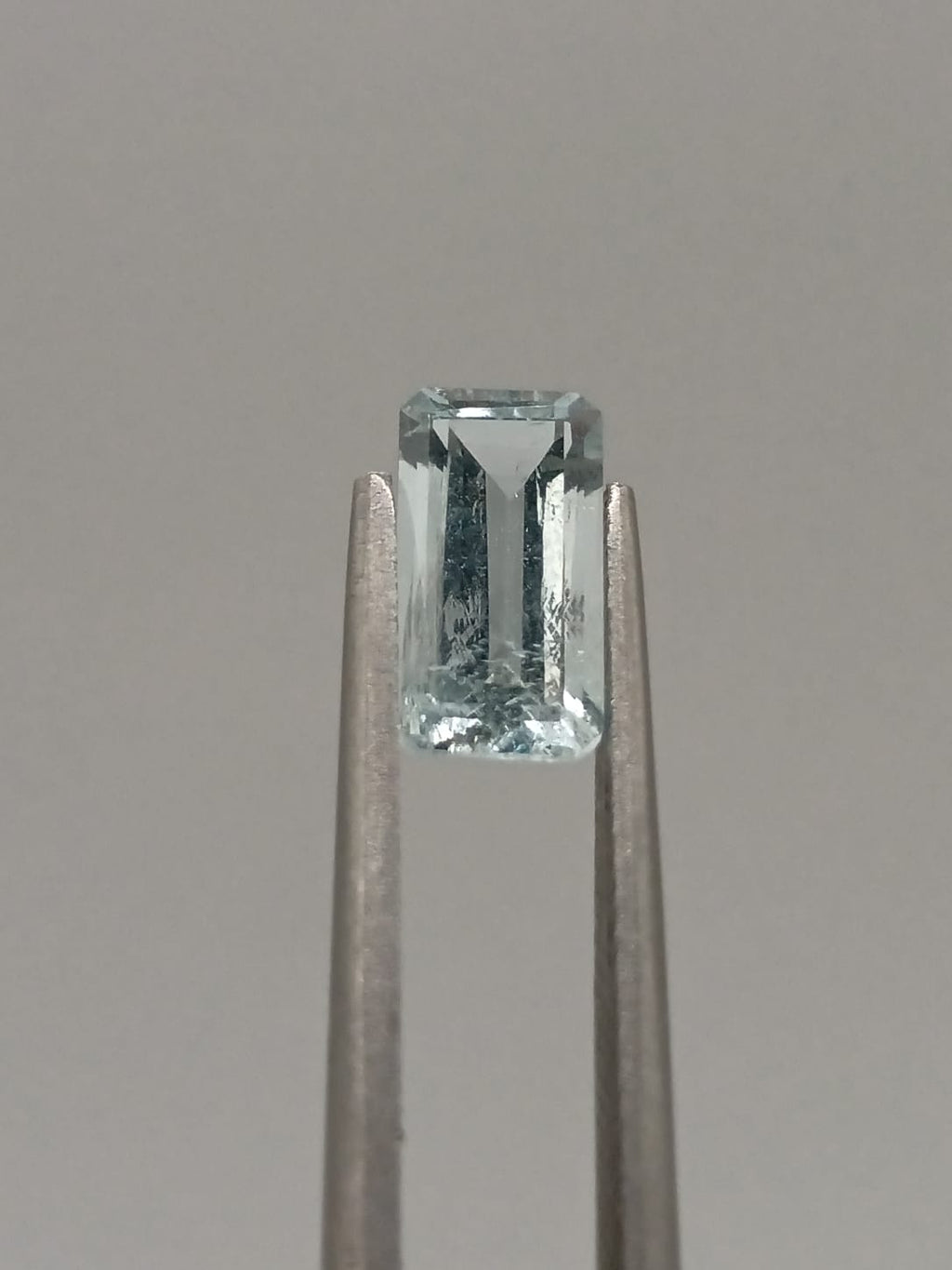 Aguamarina rectangular de 1.23ct
