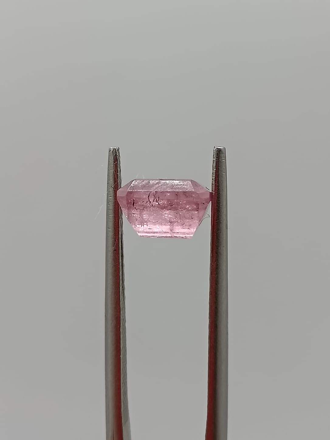 Turmalina rosa cuadrada de 1.61ct