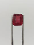 Rubí rectangular de 6.99ct