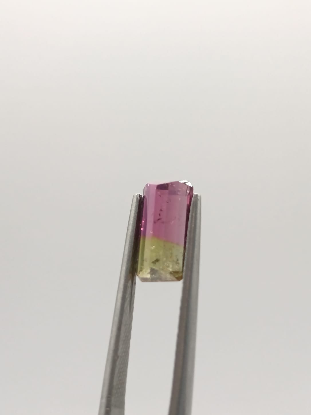 Turmalina sandia rectangular de 1.70ct