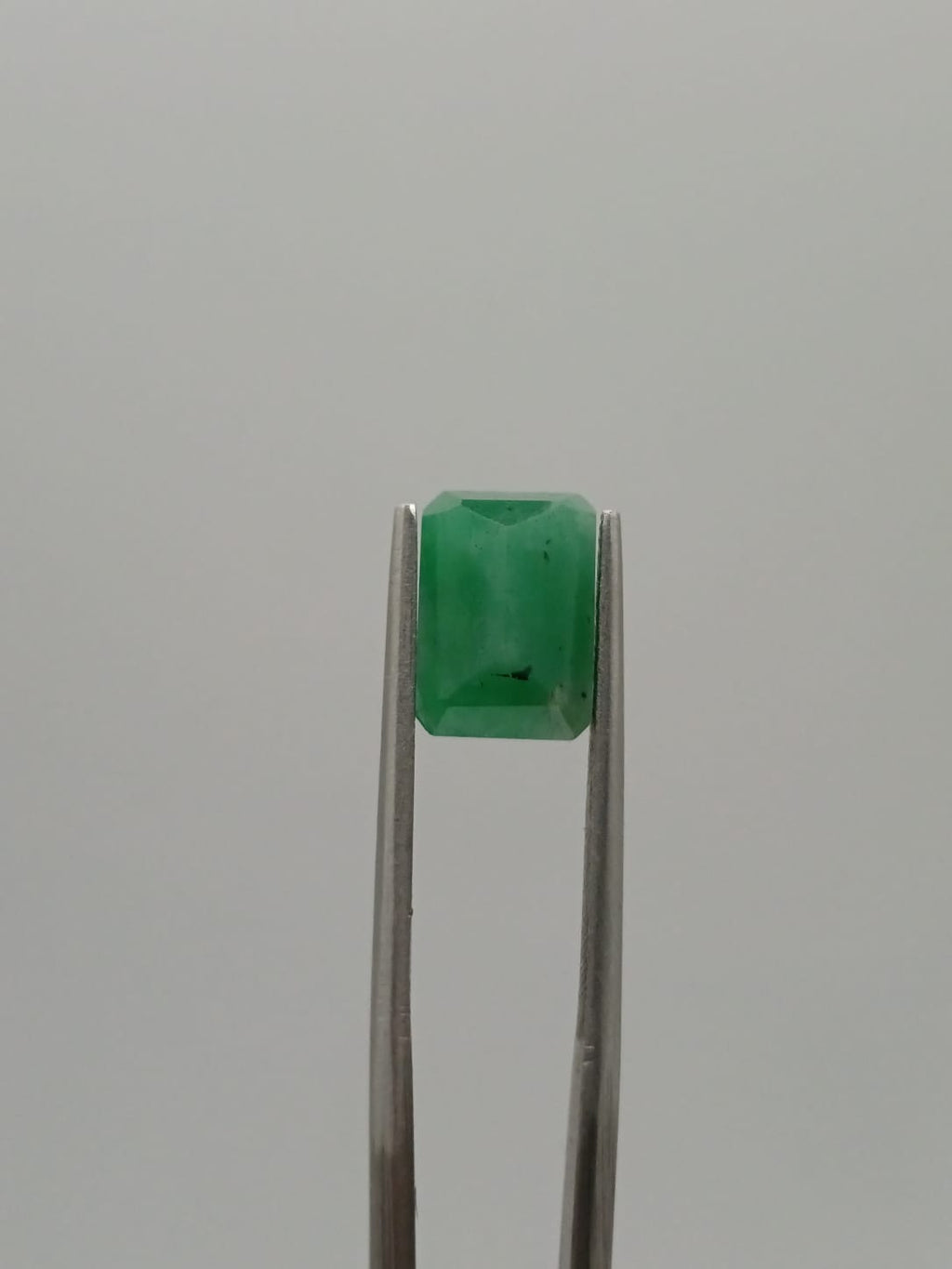 Esmeralda brasileña rectangular de 3.13ct
