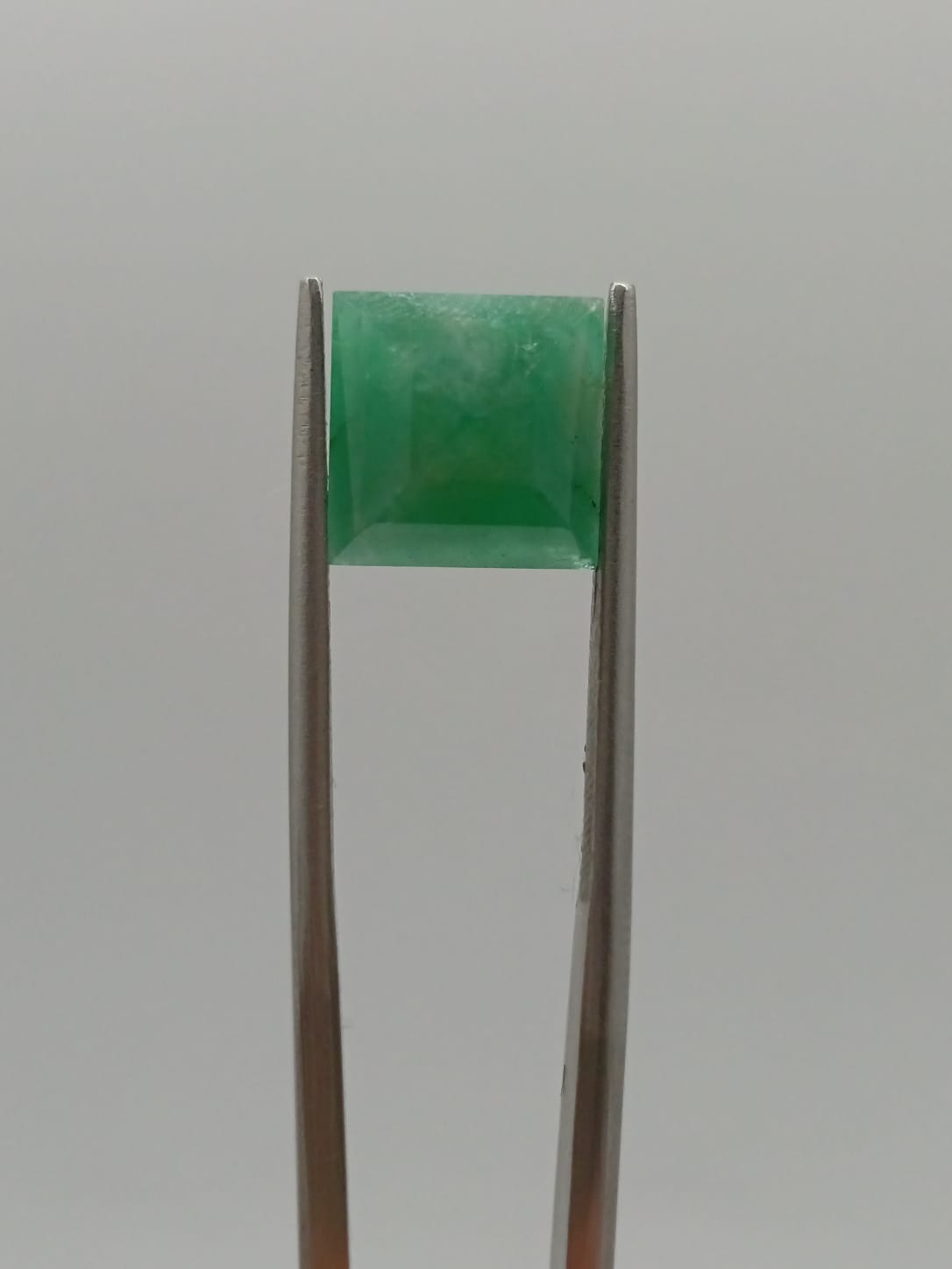 Esmeralda brasileña cuadrada de 4.12ct