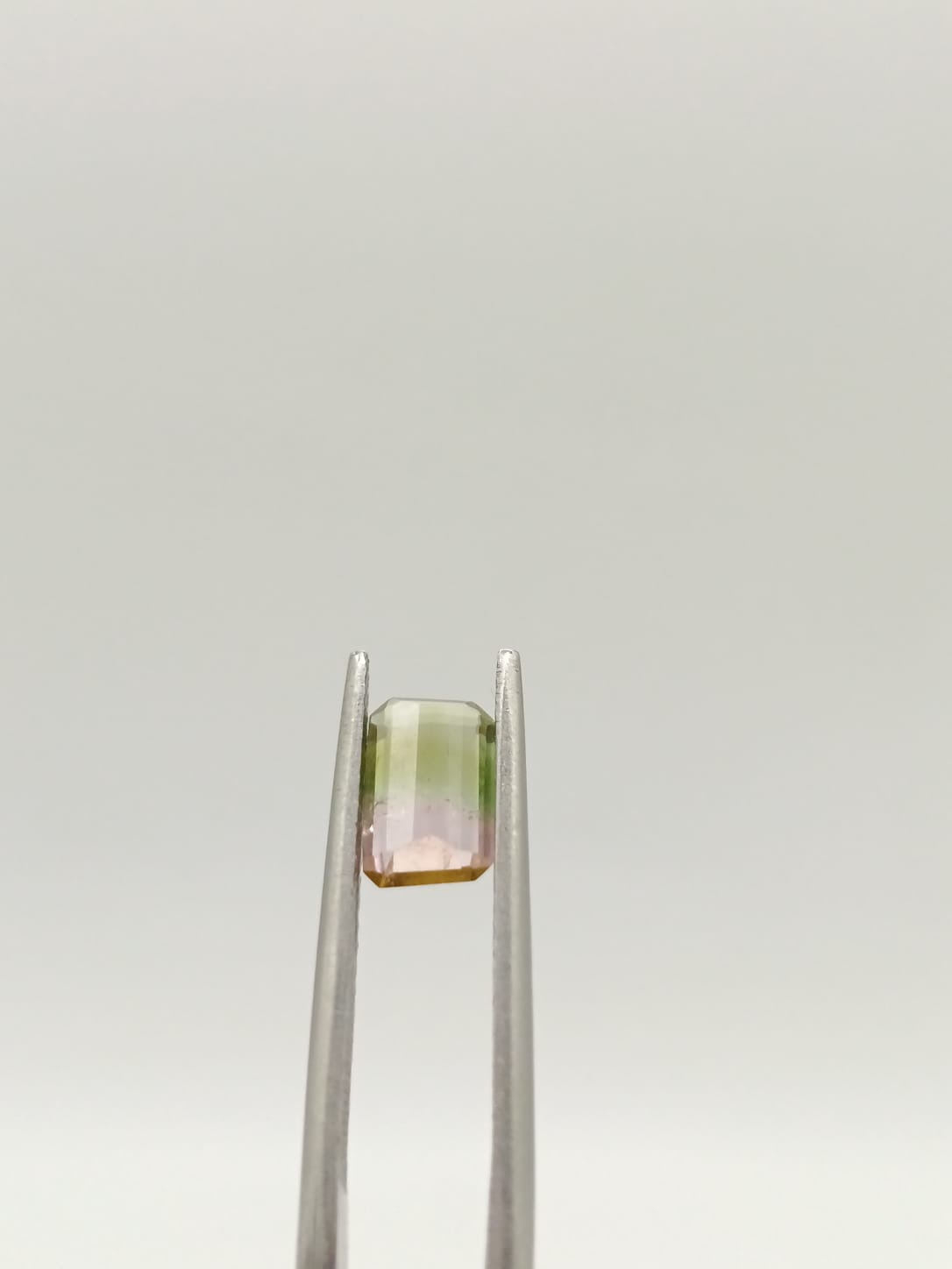 Turmalina sandia rectangular de 0.89ct