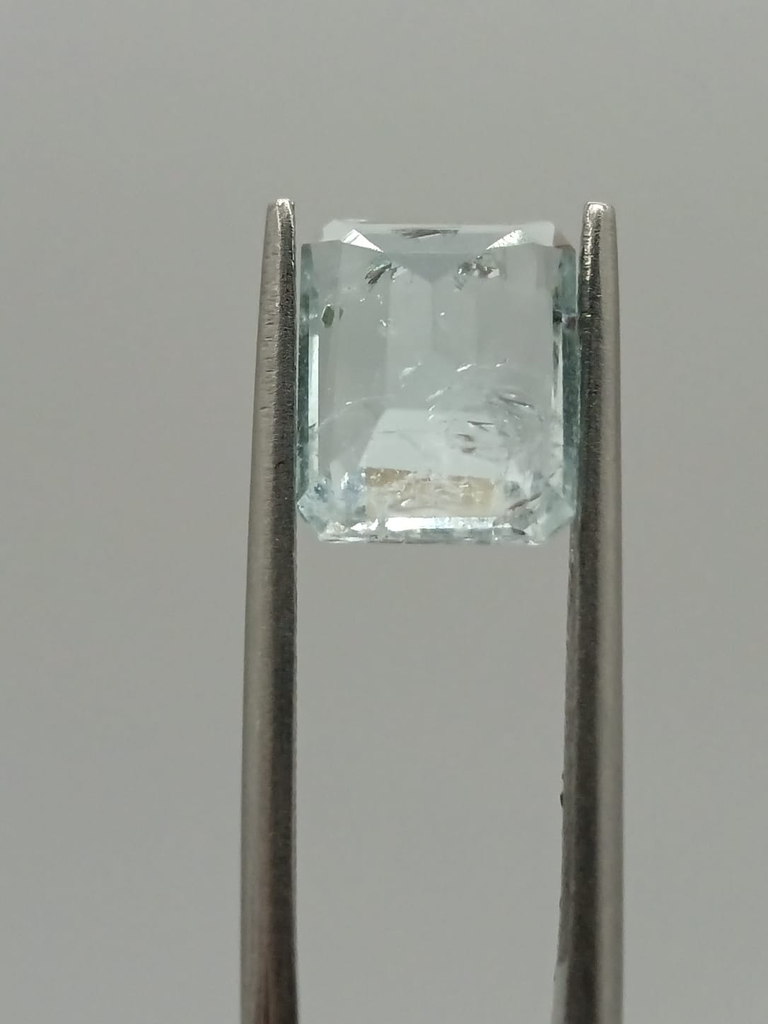 Aguamarina rectangular de 2.97ct