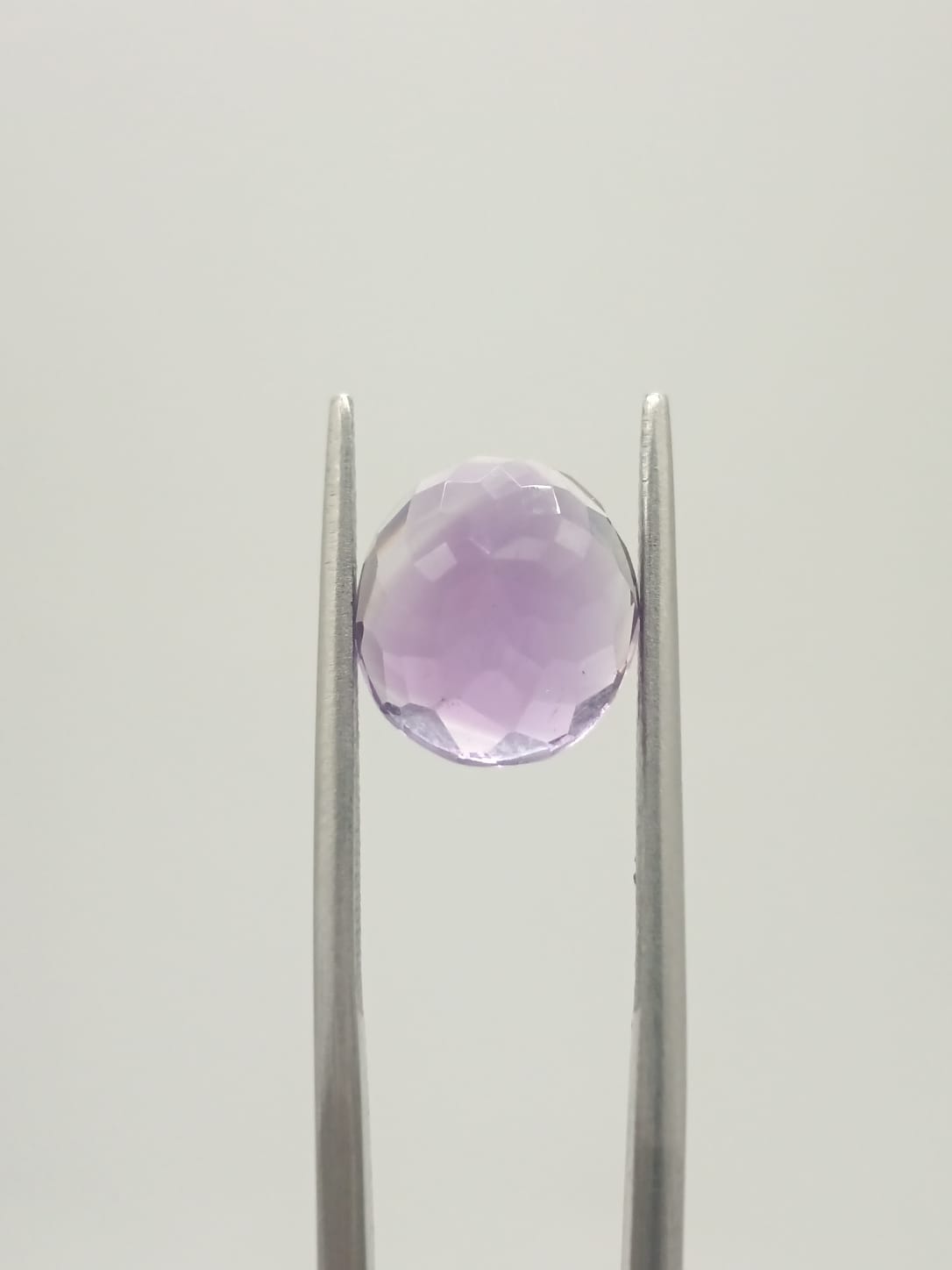 Amatista circular de 4.45ct