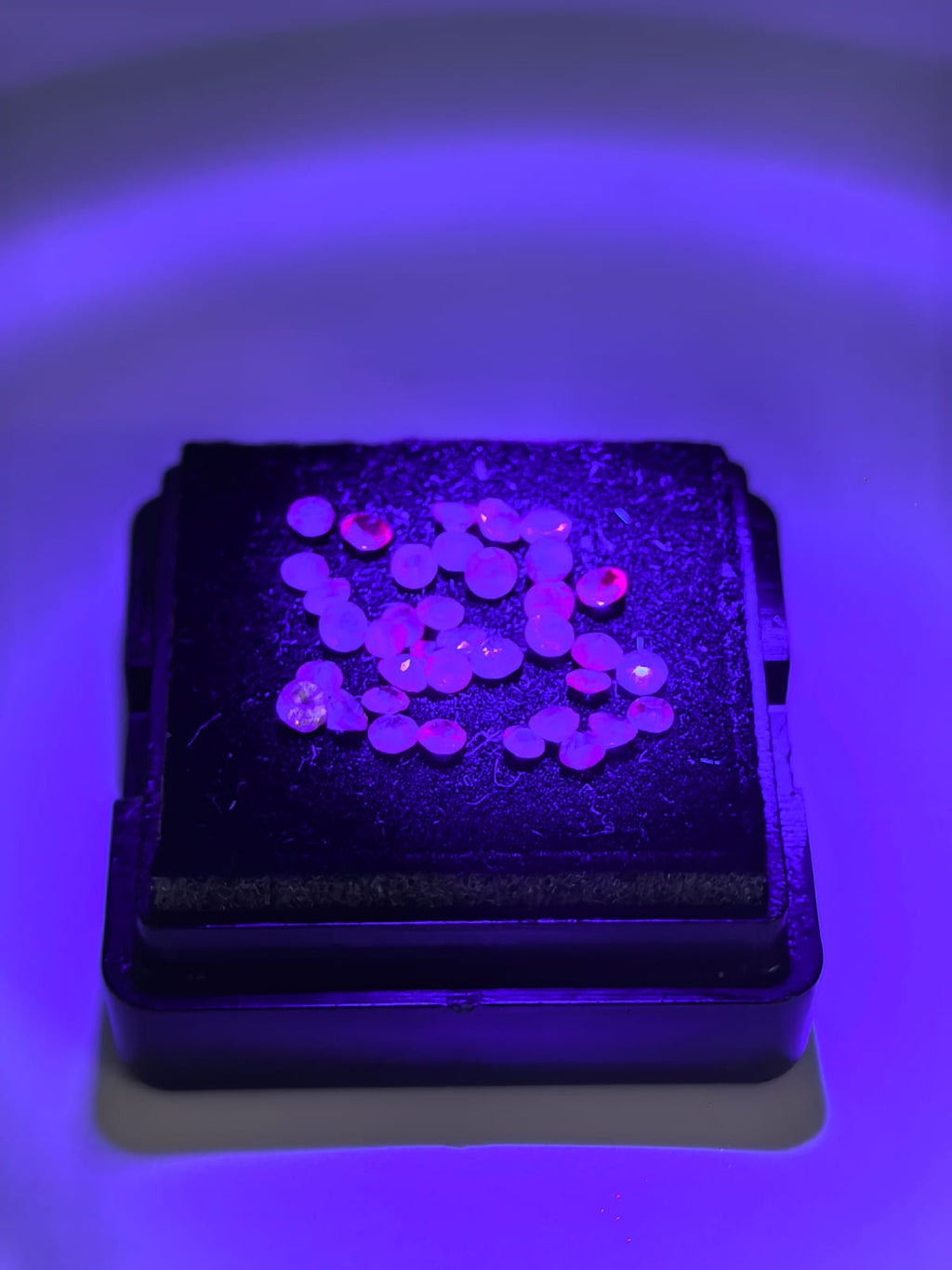 Alexandrita circular, lote de 1.37ct