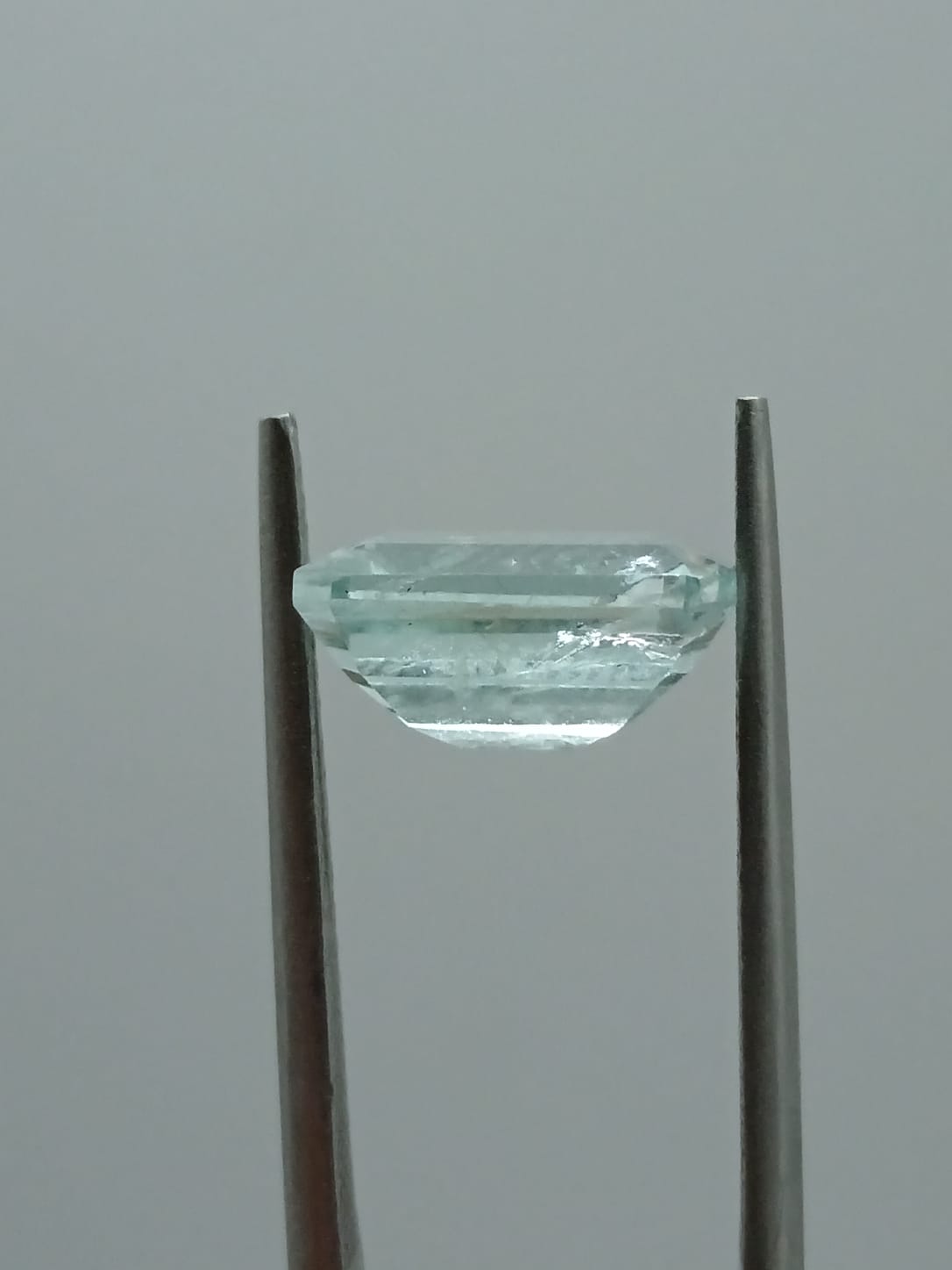 Aguamarina rectangular de 3.21ct