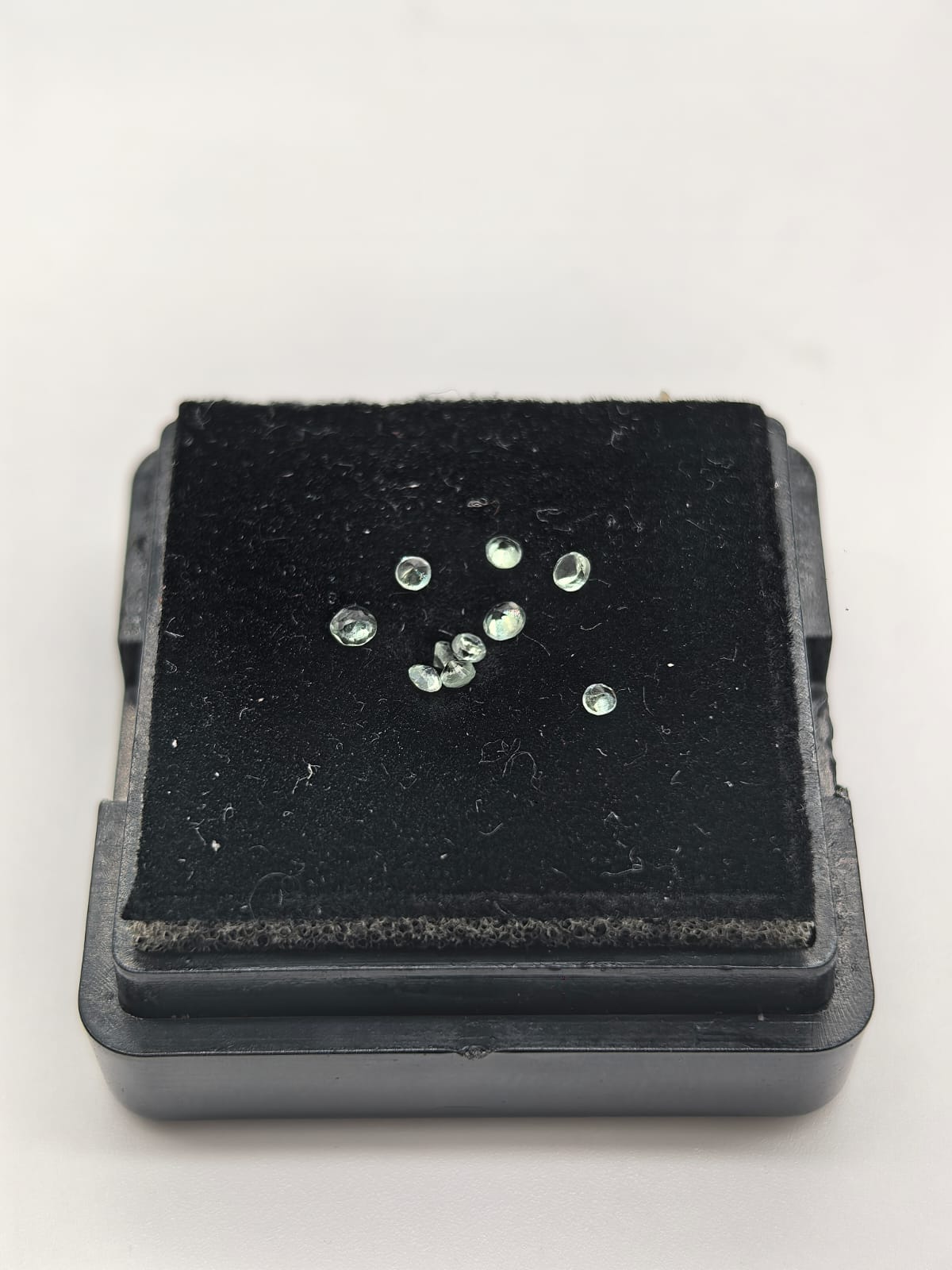 Alexandrita circular, lote de 0.13ct