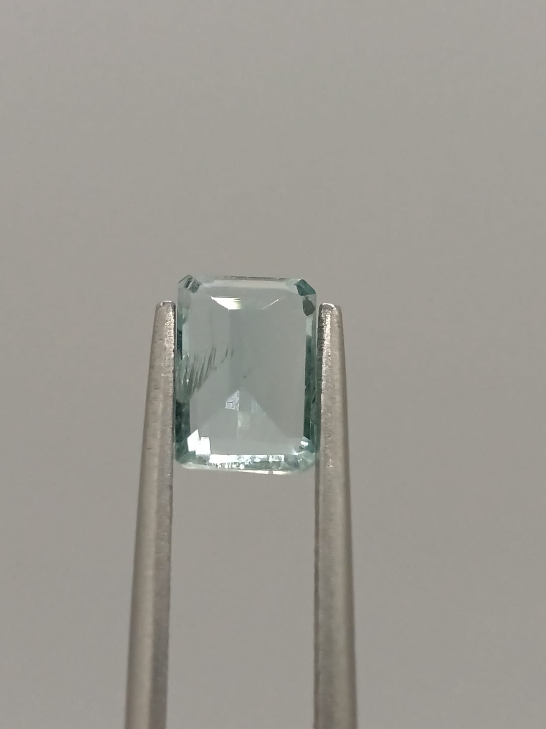 Aguamarina rectangular de 1.17ct