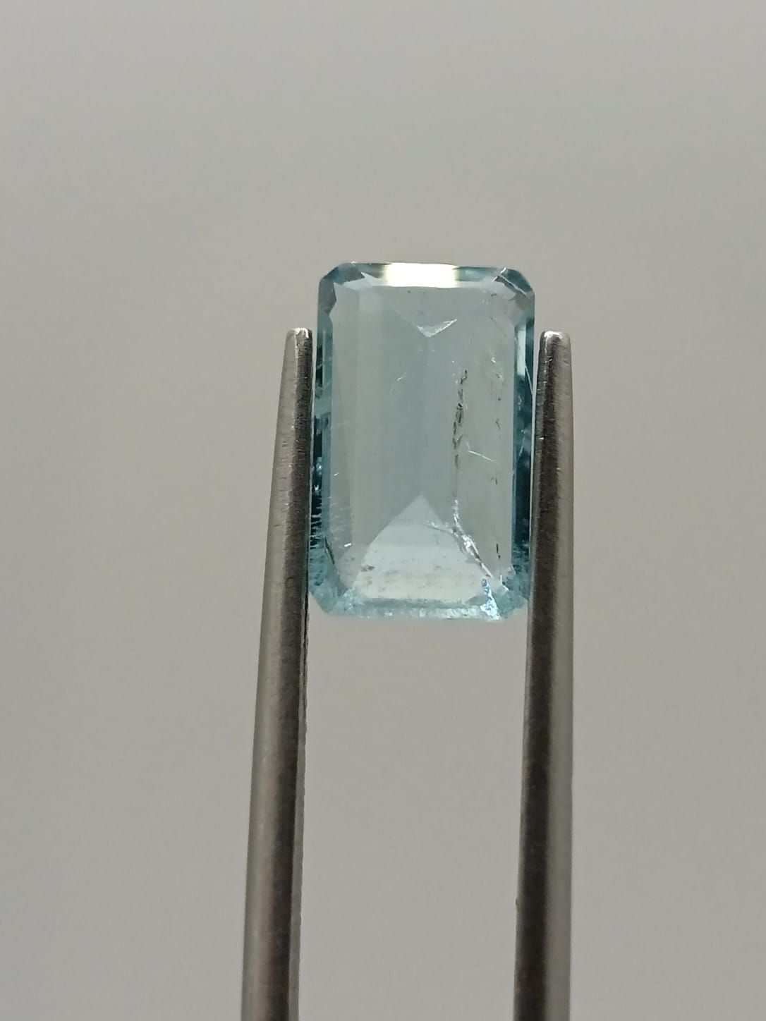 Aguamarina rectangular de 2.17ct