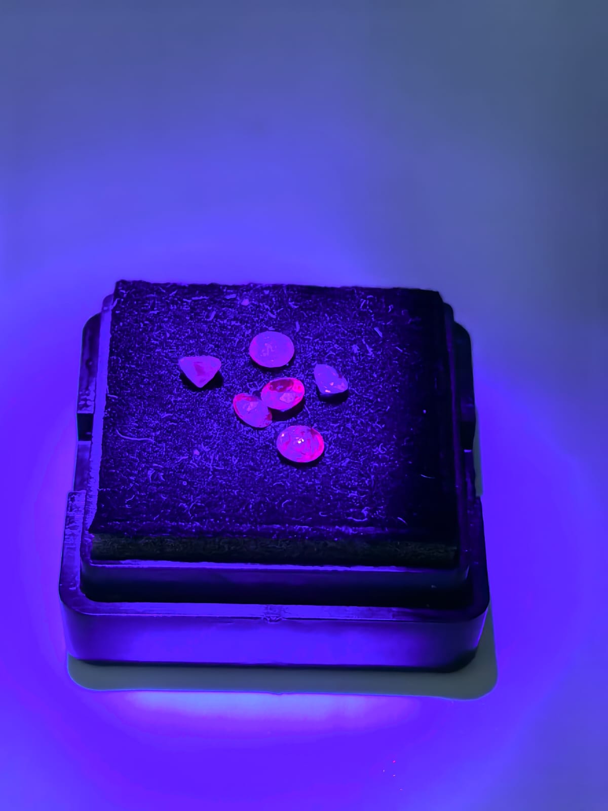 Alexandrita circular, lote de 0.70ct