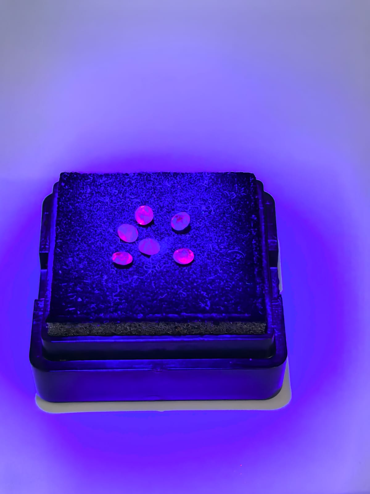 Alexandrita circular, lote de 0.37ct