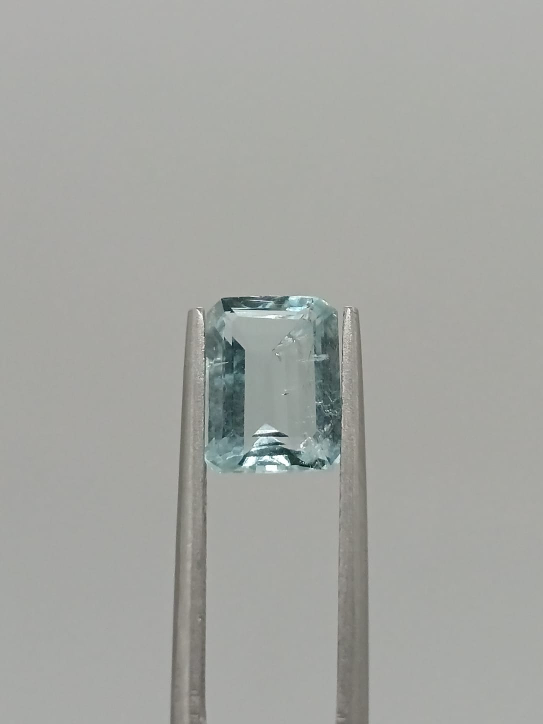 Aguamarina rectangular de 1.91ct