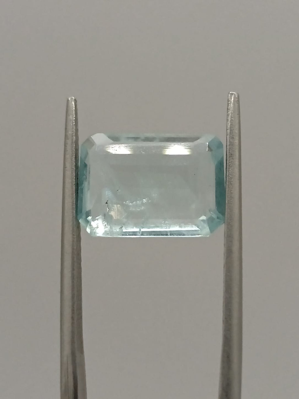 Aguamarina rectangular de 3.78ct