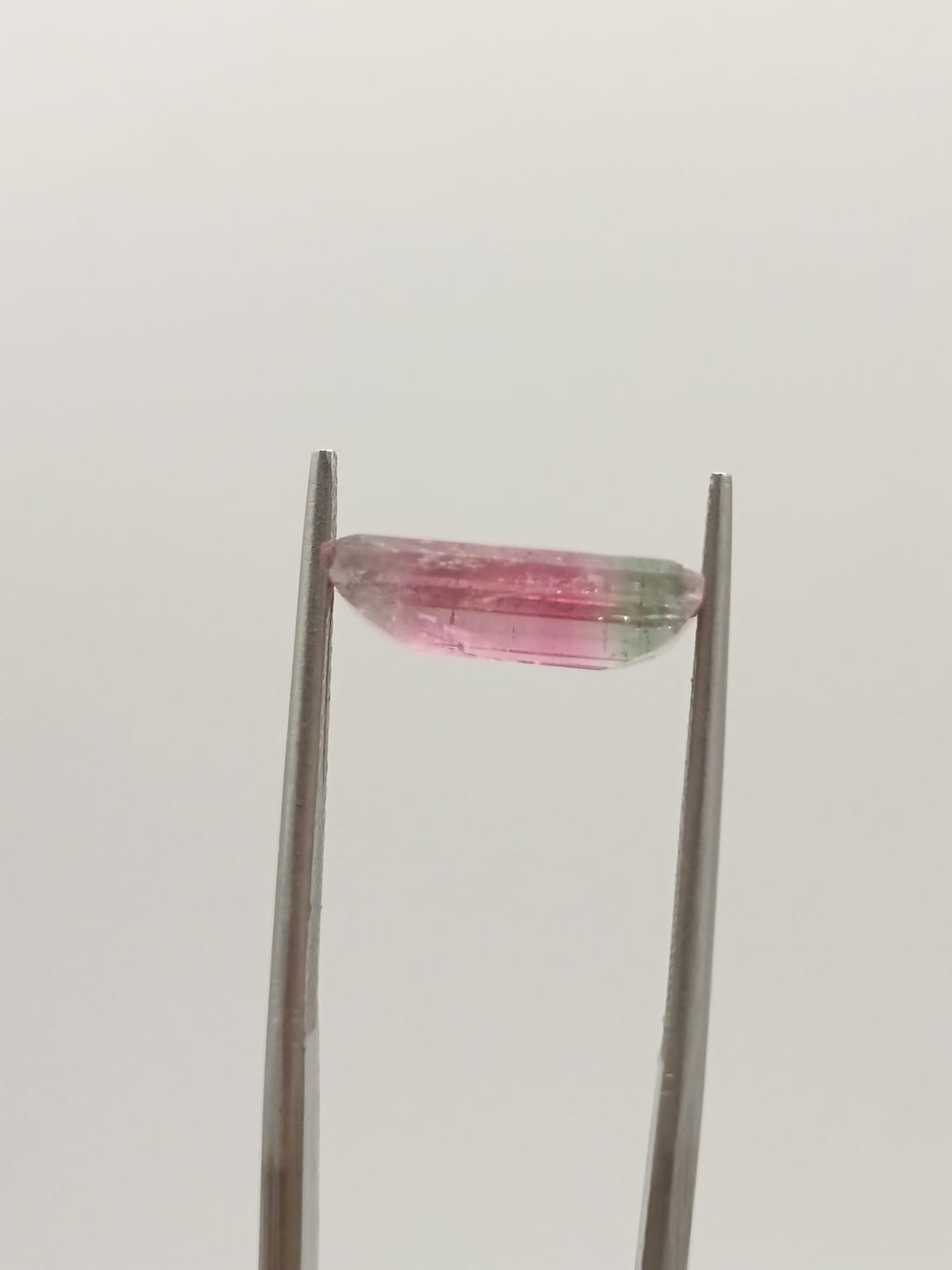 Turmalina sandia rectangular de 3.61ct