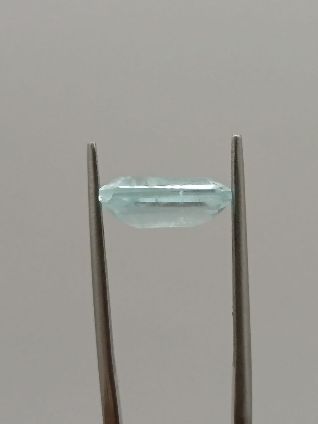 Aguamarina rectangular de 3.78ct