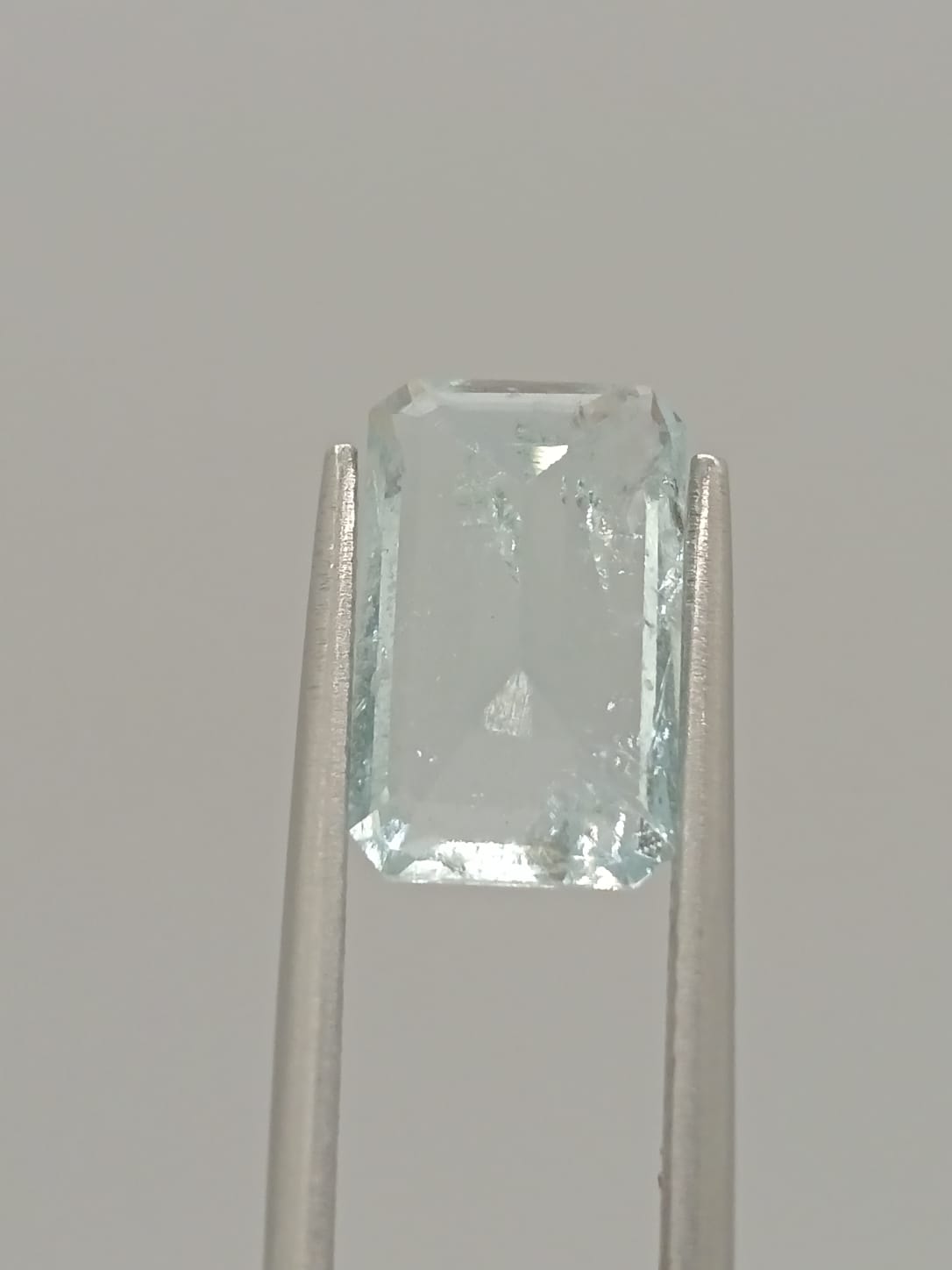 Aguamarina rectangular de 3.43ct