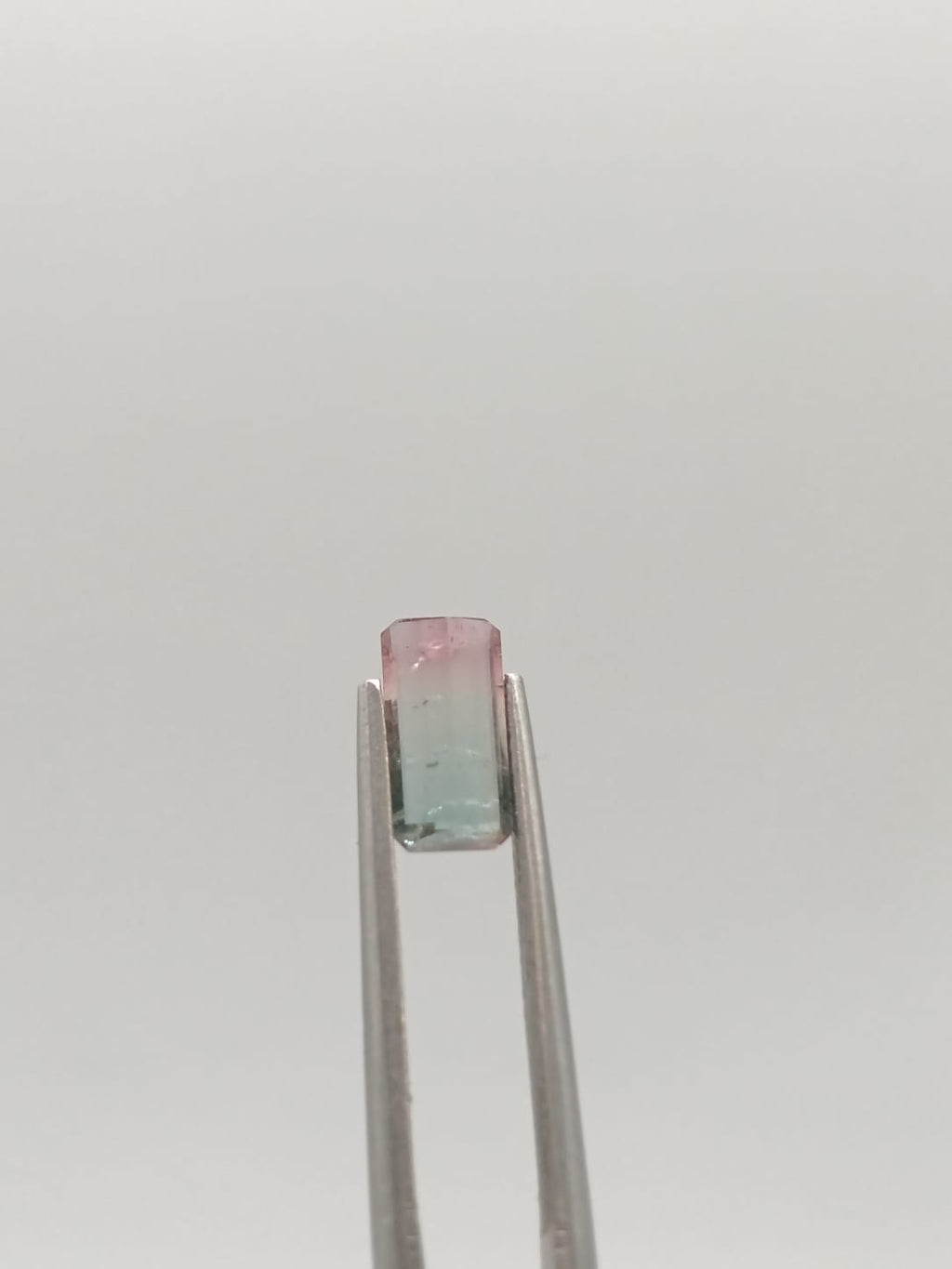 Turmalina sandia rectangular de 1.18ct