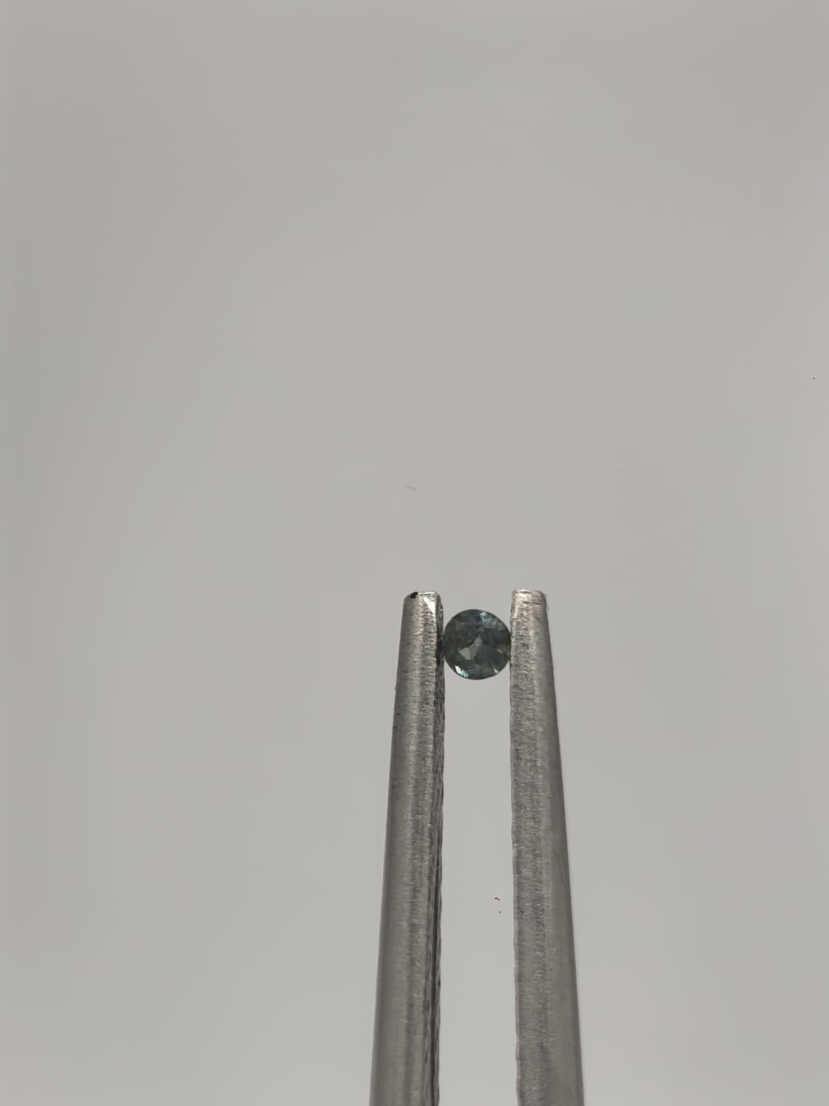 Alexandrita circular, lote de 0.13ct