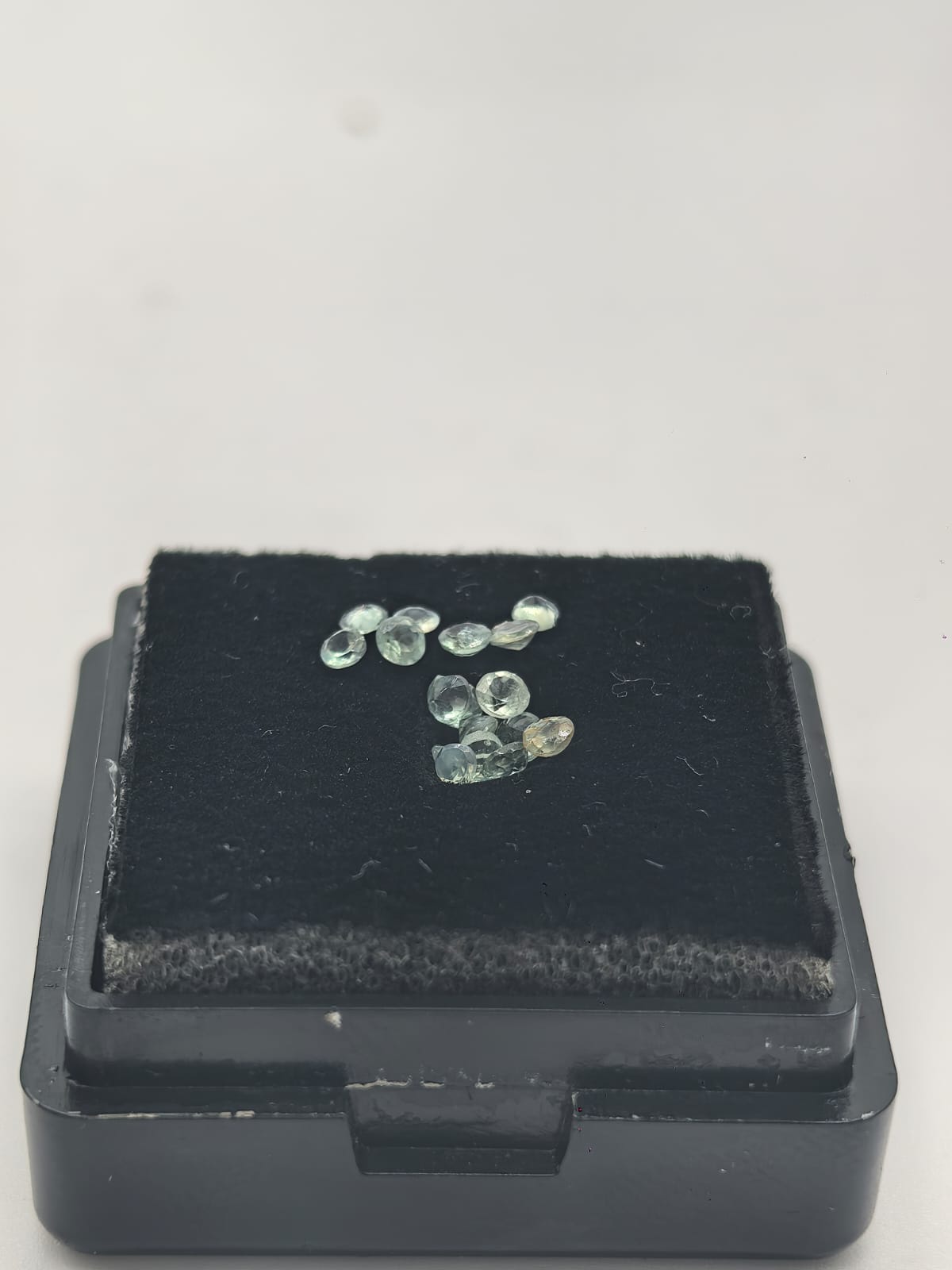 Alexandrita circular, lote de 0.45ct