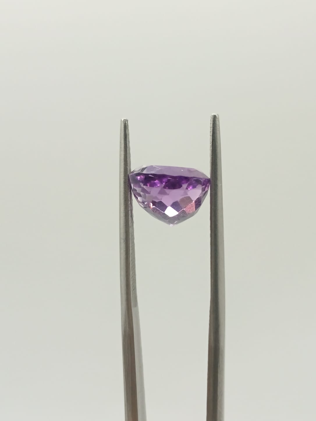Amatista circular de 3.66ct