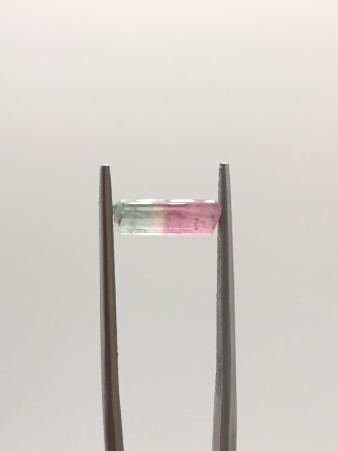 Turmalina sandia rectangular de 1.17ct