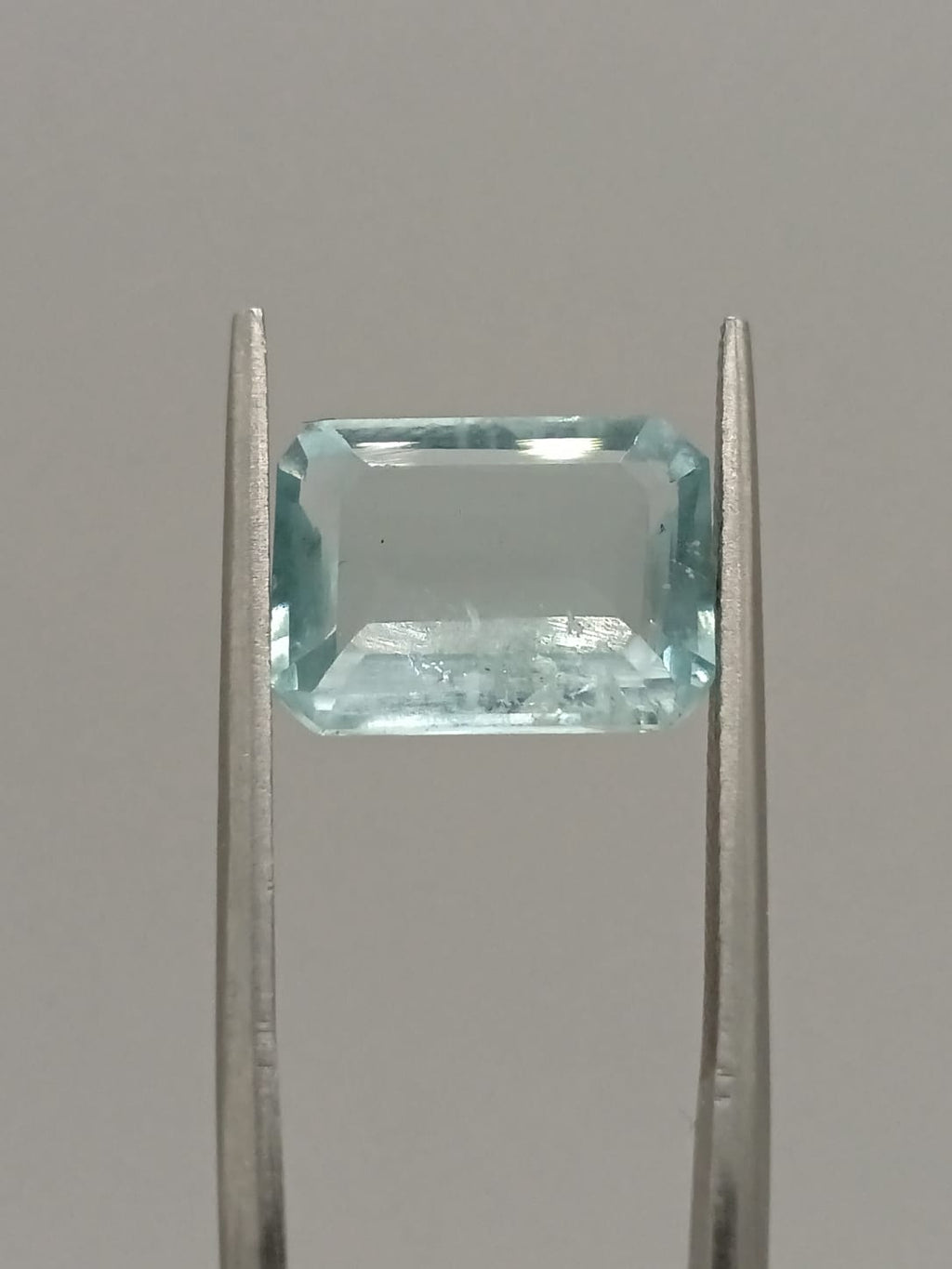 Aguamarina rectangular de 3.78ct