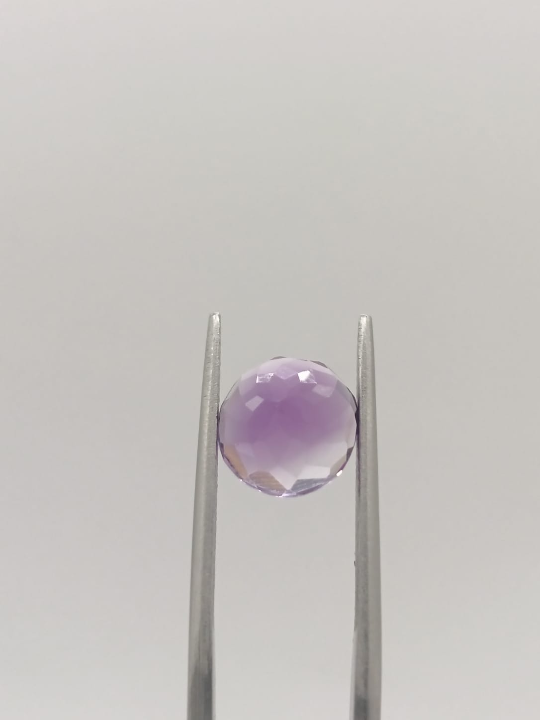 Amatista circular de 3.40ct