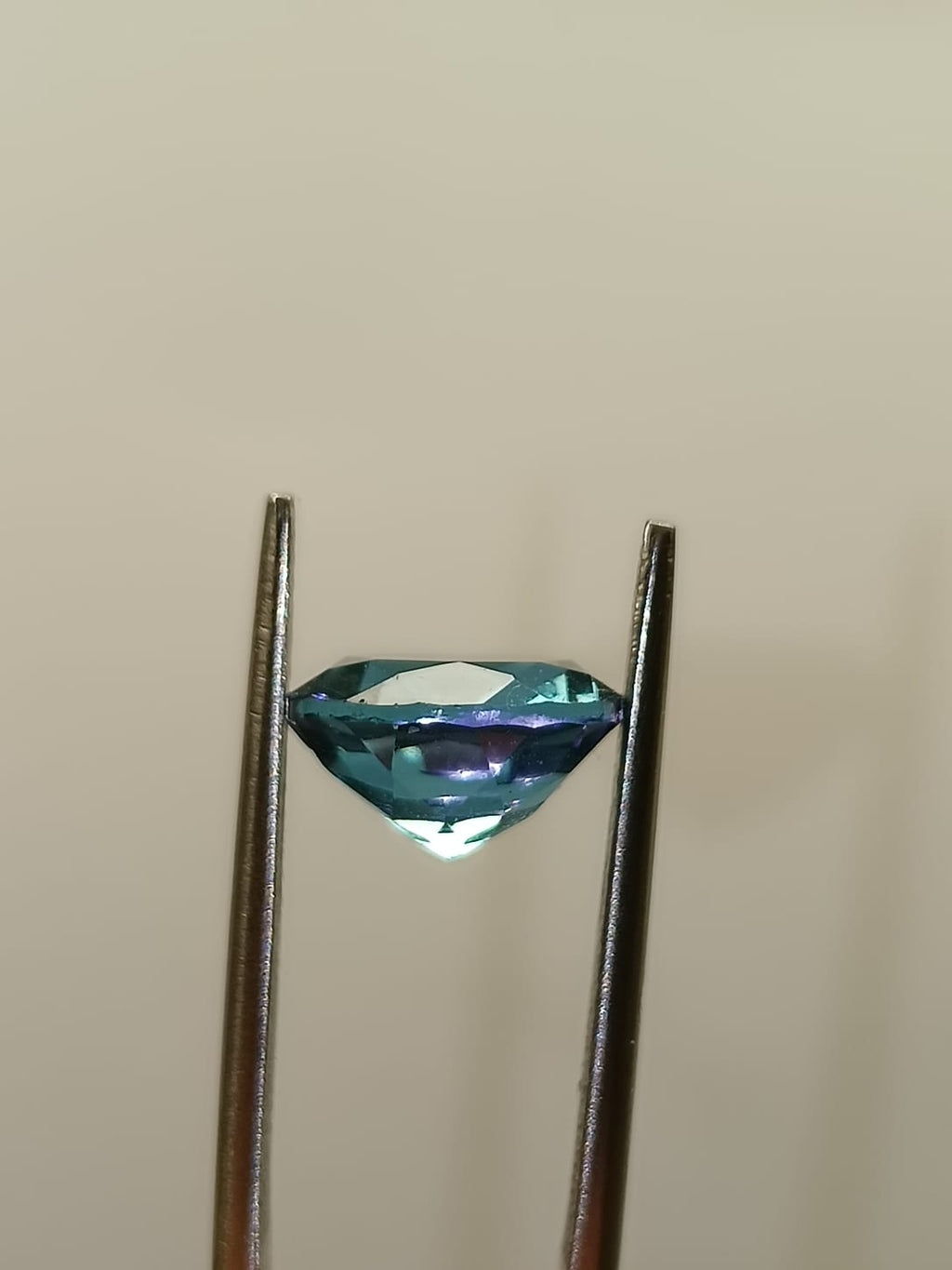 Alexandrita circular de 2.85ct
